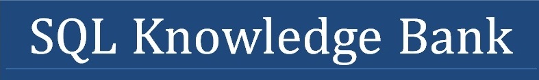 SQL Knowledge Bank